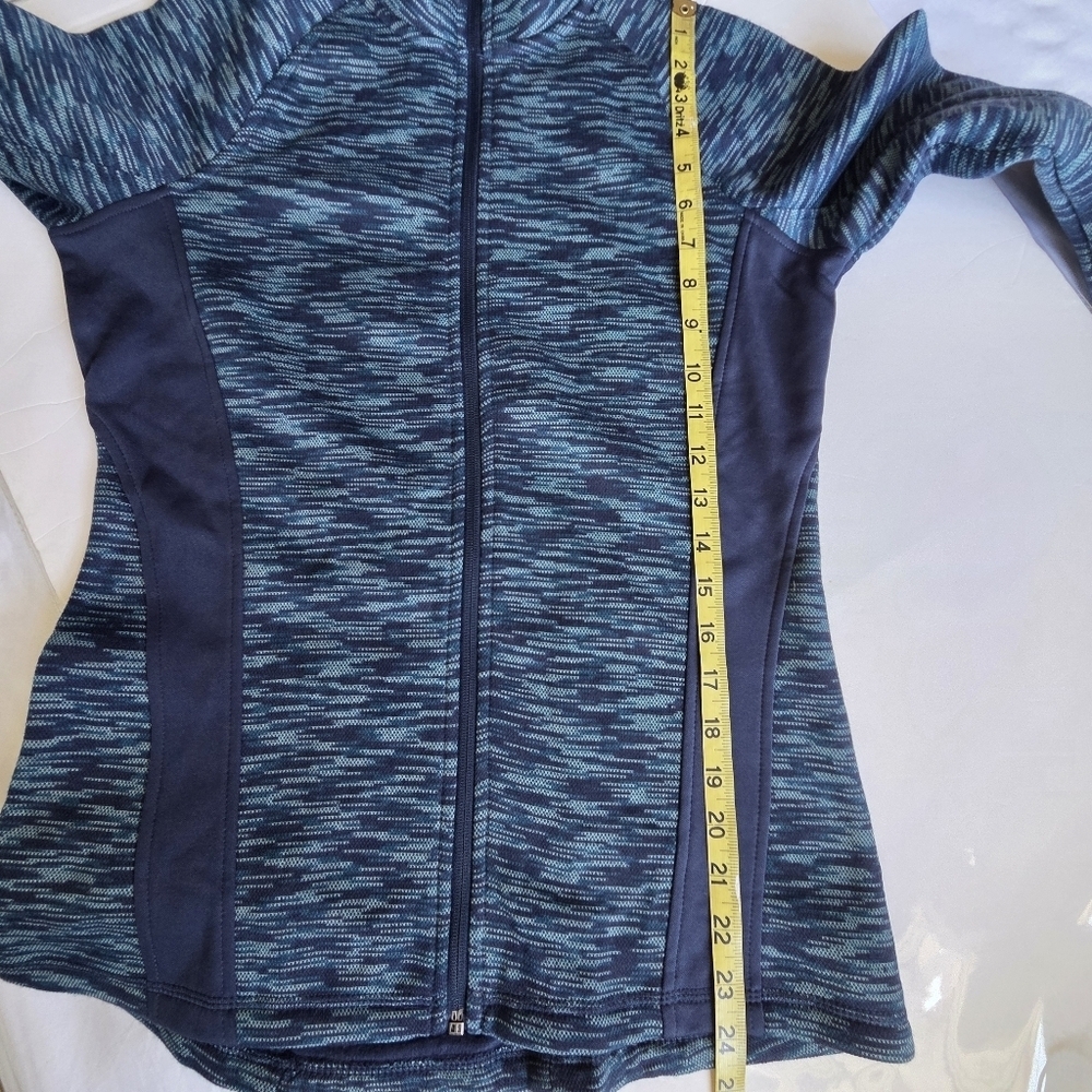 Tek Gear Blue Fleece Patterned Jacket - Picture 7 of 9